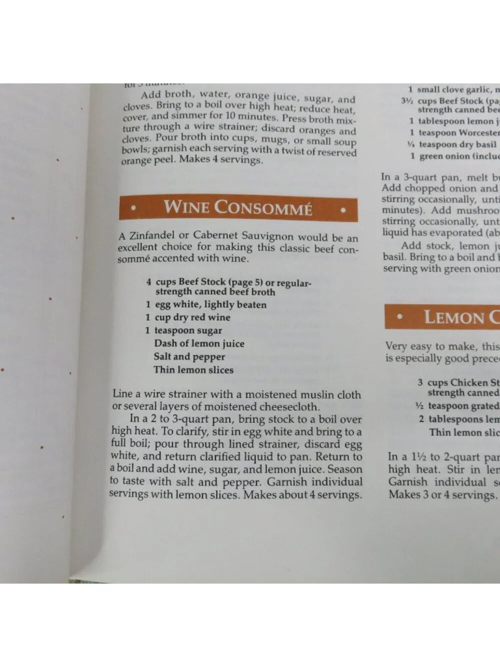 Sunset homemade soups